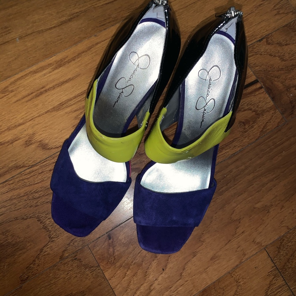 Jessica Simpson Color Block Heels - image 4